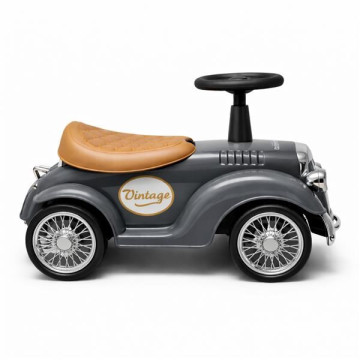 Dětské odrážedlo Baby Mix Retro šedé, Šedá