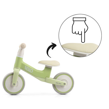 Dětské balanční kolo Milly Mally Velo Green, Zelená