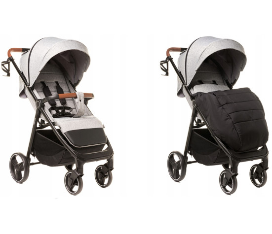 Sportovní kočárek Stinger XXIII Melange Light Grey