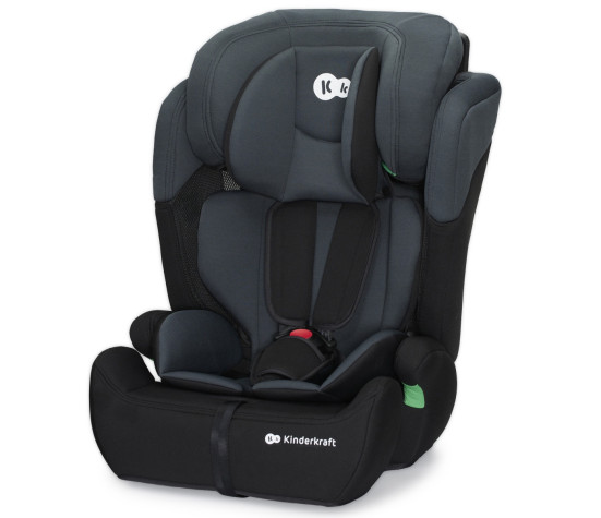 Autosedačka Kinderkraft Comfort Up i-Size 76-150 cm (9-36 kg), černá, grafit