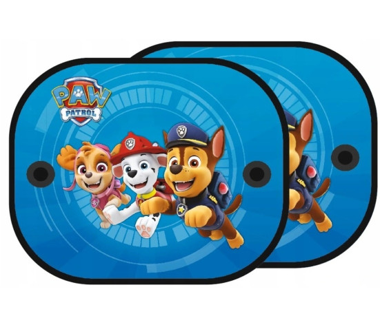 Sluneční clona do auta Paw Patrol – ochrana proti UV - modrá