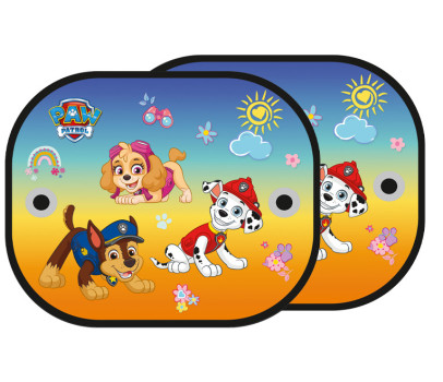 Sluneční clona do auta Paw Patrol – ochrana proti UV - žlutá