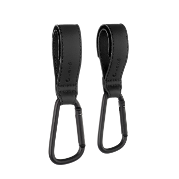 Úchyty na kočárek 2 ks Black