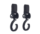 Háčky na kočárek 2 ks Black
