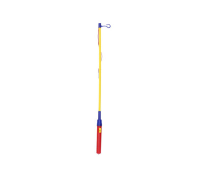 Hůlka k lampionu plast 50cm svítící na baterie karneval