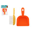 Uklízecí sada/uklízečka plast smetáček + lopatka v sáčku 20,5x29cm