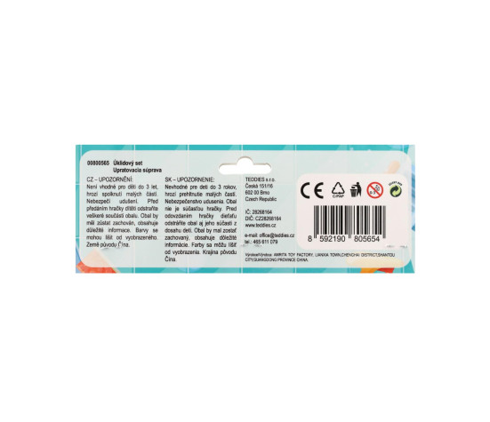 Uklízecí sada/uklízečka plast smetáček + lopatka v sáčku 20,5x29cm