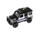 Auto záchranáři policie terénní plast 23x14cm na setrvačník na baterie se světlem se zvukem v krabic