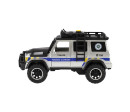 Auto záchranáři policie terénní plast 23x14cm na setrvačník na baterie se světlem se zvukem v krabic