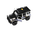 Auto záchranáři policie terénní plast 23x14cm na setrvačník na baterie se světlem se zvukem v krabic