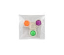 Spinner bubble pops plast 7cm 3 barvy v sáčku