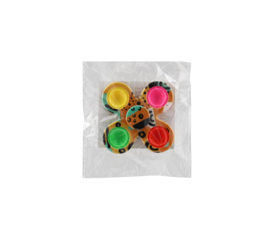 Spinner bubble pops plast 8cm mix barev v sáčku