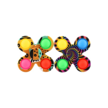 Spinner bubble pops plast 8cm mix barev v sáčku