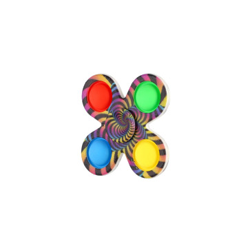 Spinner bubble pops plast 8cm mix barev v sáčku