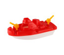 Loď rybářská do vody plast 2 barvy 12x28cm