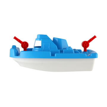 Loď rybářská do vody plast 2 barvy 12x28cm