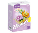 Stavebnice mini KOCO Květinové aranžmá sukulentů plast 295 dílků v krabičce 11x15x6cm