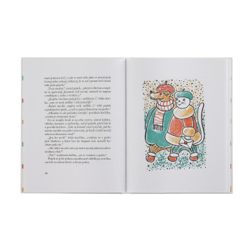 Knížka Povídání o pejskovi a kočičce CZ text 20x26cm ve fólii