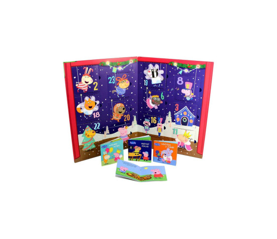 Velký adventní kalendář Peppa Pig v sáčku 31x42cm