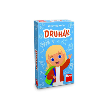 Druhák naučná hra v krabičce 11,5x18x3,5cm