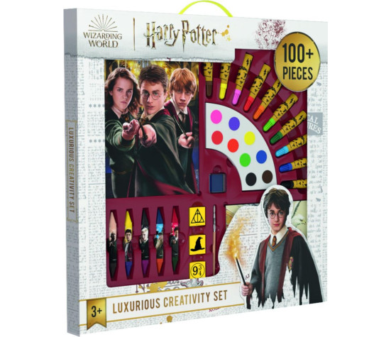 Luxusní kreativní set Harry Potter 100ks v krabici
