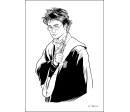 Tetování velký set Harry Potter s omalovánkami v sáčku