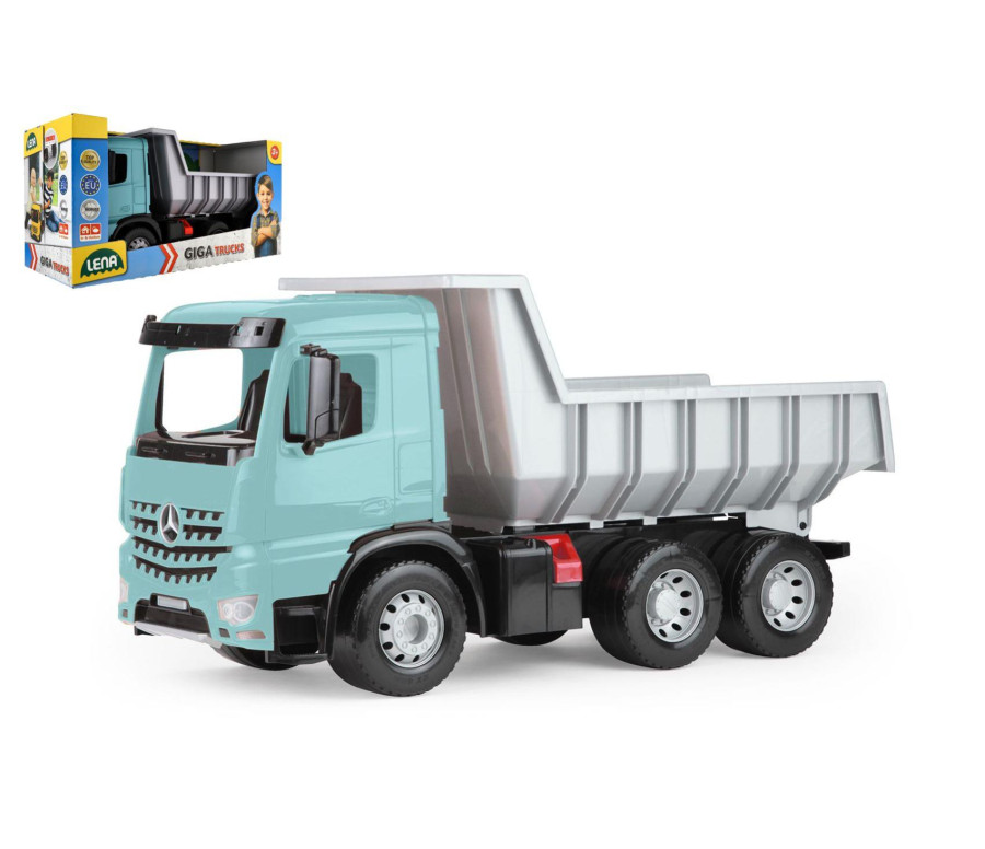 Auto Giga Trucks sklápěč plast 65cm v krabici 70x35x29cm