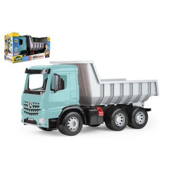 Auto Giga Trucks sklápěč plast 65cm v krabici 70x35x29cm