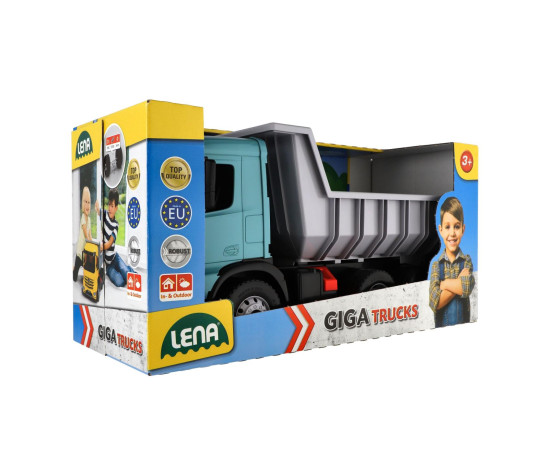 Auto Giga Trucks sklápěč plast 65cm v krabici 70x35x29cm