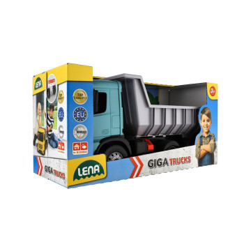 Auto Giga Trucks sklápěč plast 65cm v krabici 70x35x29cm