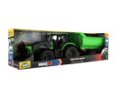 Auto Traktor Deutz-Fahr s přívěsem Worxx plast 75cm 1:15 v krabici 76x22x19cm