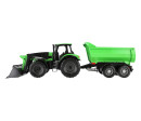 Auto Traktor Deutz-Fahr s přívěsem Worxx plast 75cm 1:15 v krabici 76x22x19cm