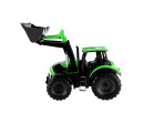 Auto Traktor Deutz-Fahr s přívěsem Worxx plast 75cm 1:15 v krabici 76x22x19cm