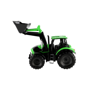 Auto Traktor Deutz-Fahr s přívěsem Worxx plast 75cm 1:15 v krabici 76x22x19cm