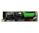 Auto Traktor Deutz-Fahr s přívěsem Worxx plast 75cm 1:15 v krabici 76x22x19cm