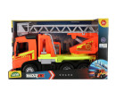 Auto hasiči s žebříkem Volvo Worxx plast 48cm 1:15 v krabici 50x30x20cm