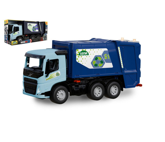 Auto popelářské Volvo Worxx plast 53cm v krabici 55x26x20cm