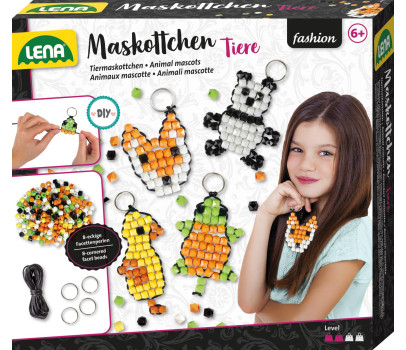 Kreativní sada Vytvoř si svůj přívěsek Maskoti zvířátka v krabičce 18,5x17cm