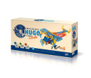 Stavebnice HUGO Letadlo s nářadím 144ks plast v krabici 31x16x7cm