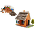 Stavebnice Teifoc Letní dům 320ks v plastovém boxu 33x24x16cm v krabici
