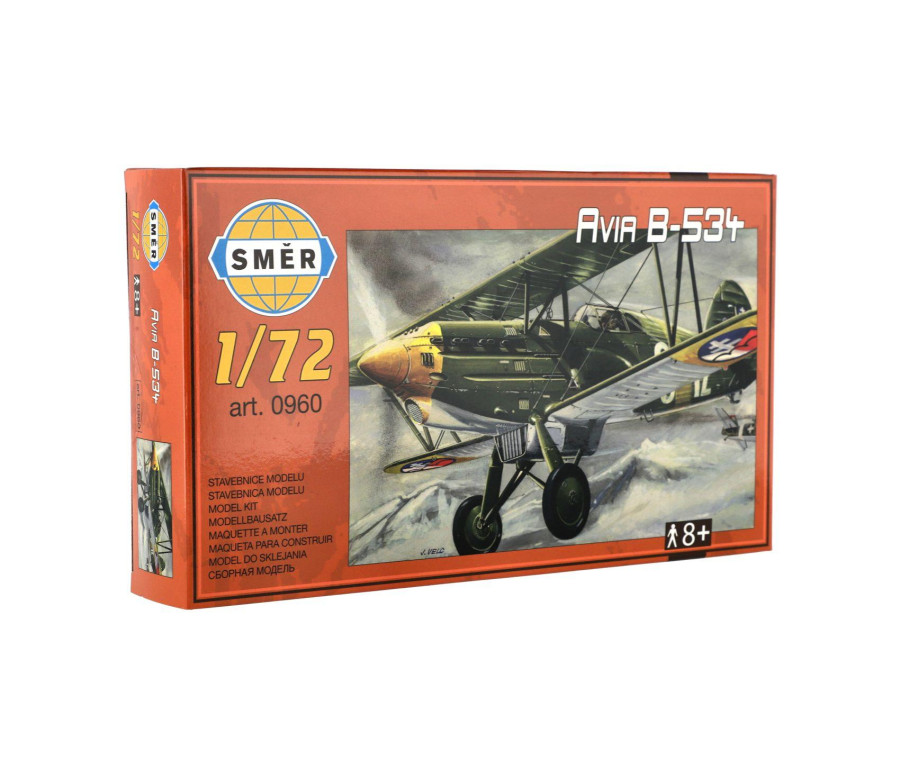 Model Avia B-534 plast 13,05x11,25cm v krabici 25x14,5x5cm