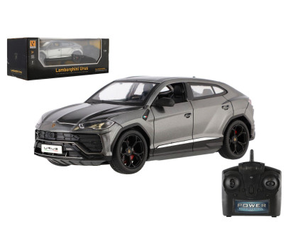 Auto RC Lamborghini Urus plast 20cm 2,4GHz na dálk. ovládání na baterie se světlem v krabici 29x11