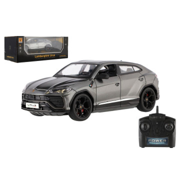 Auto RC Lamborghini Urus plast 20cm 2,4GHz na dálk. ovládání na baterie se světlem v krabici 29x11
