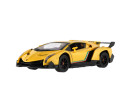 Auto RC Lamborghini plast 20cm 2,4GHz na dálk. ovládání na baterie se světlem v krabici 29x11x14cm