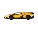Auto RC Lamborghini plast 20cm 2,4GHz na dálk. ovládání na baterie se světlem v krabici 29x11x14cm