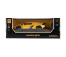 Auto RC Lamborghini plast 20cm 2,4GHz na dálk. ovládání na baterie se světlem v krabici 29x11x14cm