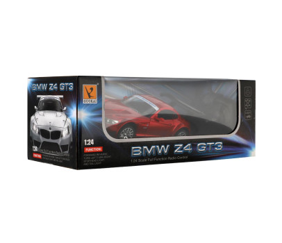 Auto RC BMW Z4 plast 18cm 2,4GHz na dálk. ovládání na baterie se světlem v krabici 29x11x14cm