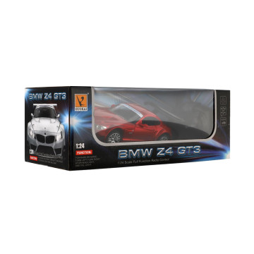 Auto RC BMW Z4 plast 18cm 2,4GHz na dálk. ovládání na baterie se světlem v krabici 29x11x14cm