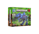 Stavebnice dinosaurus plast mix druhů v krabičce 13x10cm