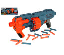 Pistole Nerf na pěnové náboje plast 52cm s náboji 30ks v krabici 67x31x8cm